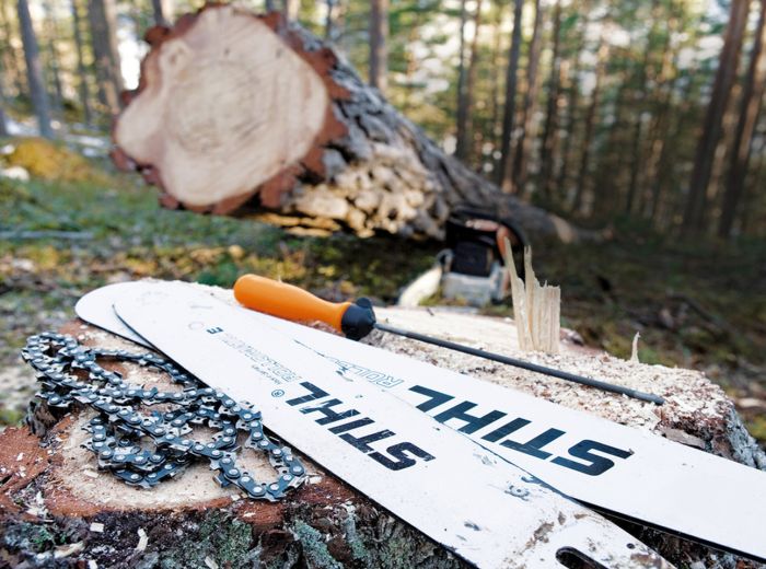 Verschiedene Ketten für Stihl Kettensägen, optimiert für Leistung und Effizienz